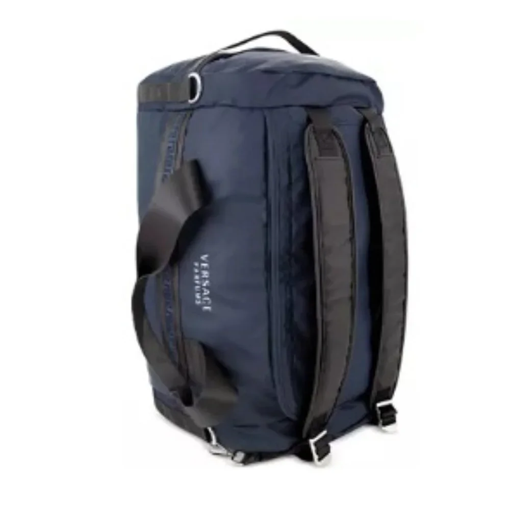 VERSACE Men Duffle Bag in Blue